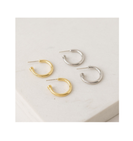 Lover's Tempo Constance Hoops Gold by Lover's Tempo