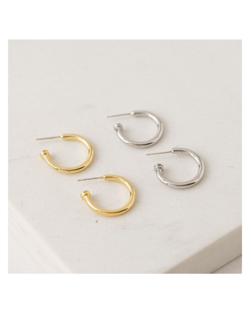 Lover's Tempo Constance Hoops Gold by Lover's Tempo