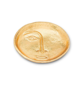 Gold Face Pin Dish