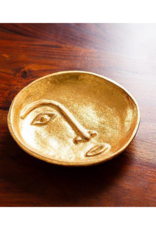 Gold Face Pin Dish