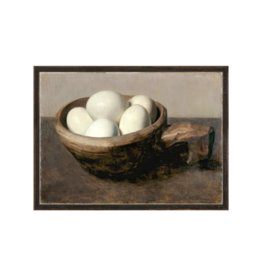 Celadon Art Nap With Eggs 14"x10"