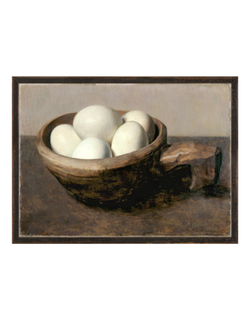 Celadon Art Nap With Eggs 14"x10"