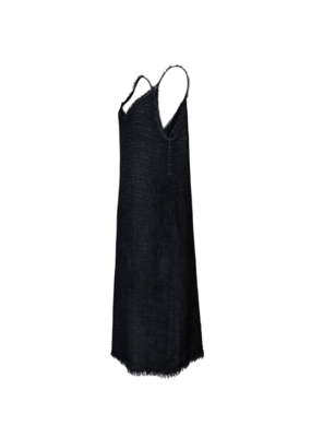 Pokoloko Crinkle Strappy Dress in Black