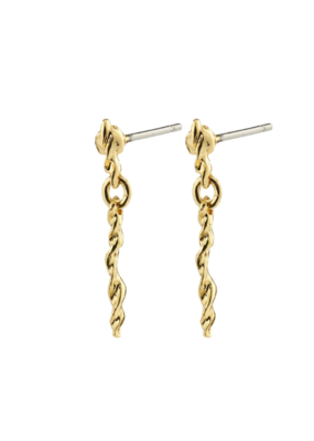 PILGRIM Storm Earring in Gold by Pilgrim