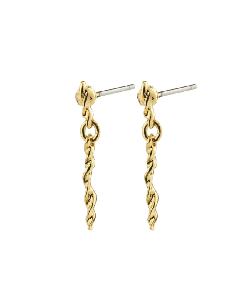 PILGRIM LAST ONE - Storm Earring in Gold by Pilgrim