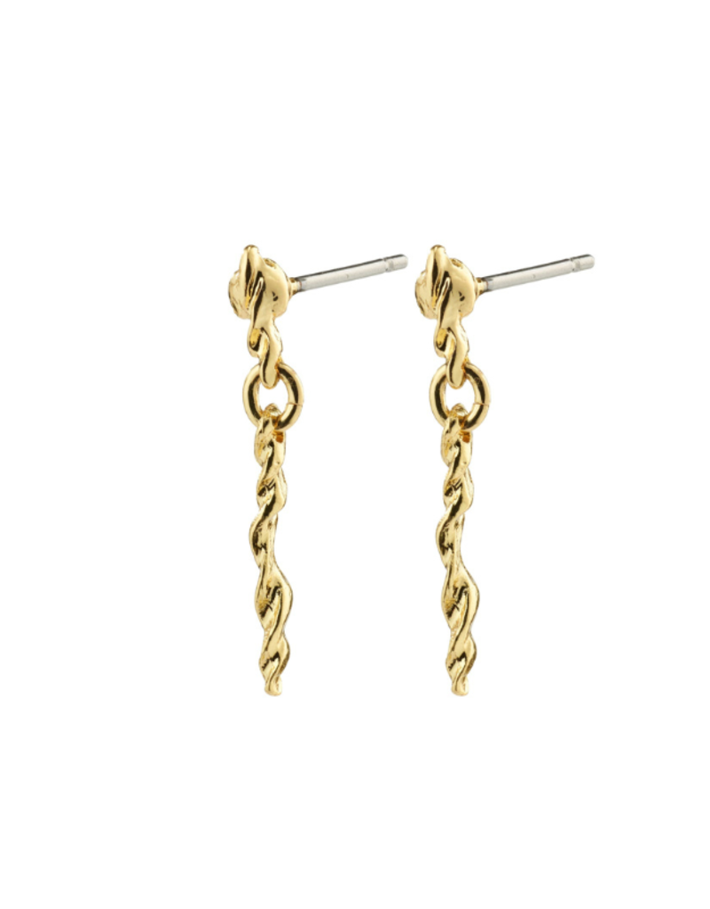 PILGRIM Storm Earring in Gold by Pilgrim