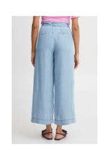b.young Lana Wide Pant in Light Blue Denim by b.young