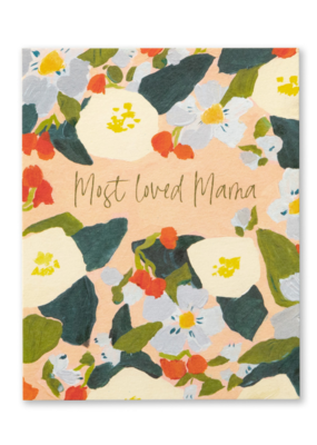 Most Loved Mama Card