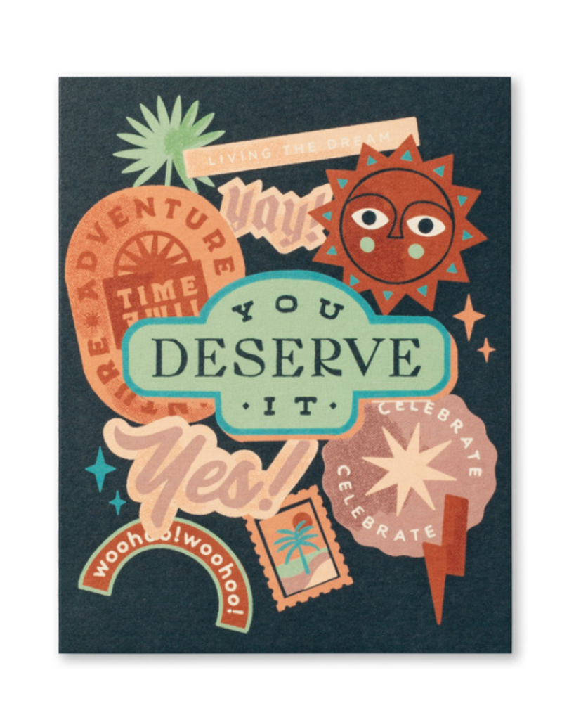 You Deserve It Retirement Card