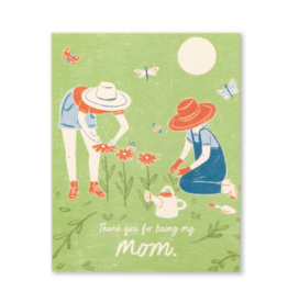 Thank You For Being My Mom Mother's Day Card