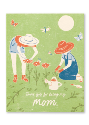 Thank You For Being My Mom Mother's Day Card