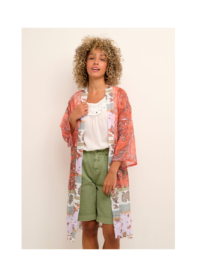 Cream Danica Patchwork Cover Up in Exotic by Cream