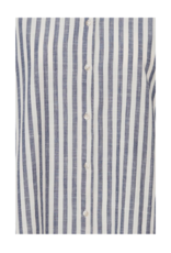 ICHI Gry Shirt in Natural Stripe by ICHI
