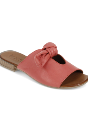 Bueno Audrey Slide Sandal in Coral by Bueno