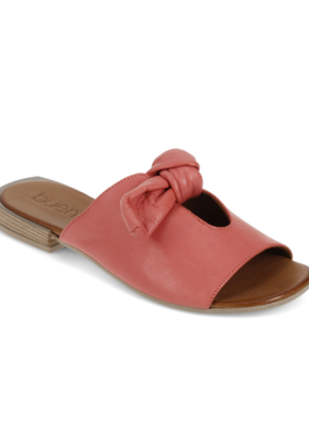 Bueno LAST ONE - SIZE 36 - Audrey Slide Sandal in Coral by Bueno