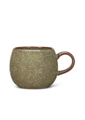 Speckle Ball Mug in Green