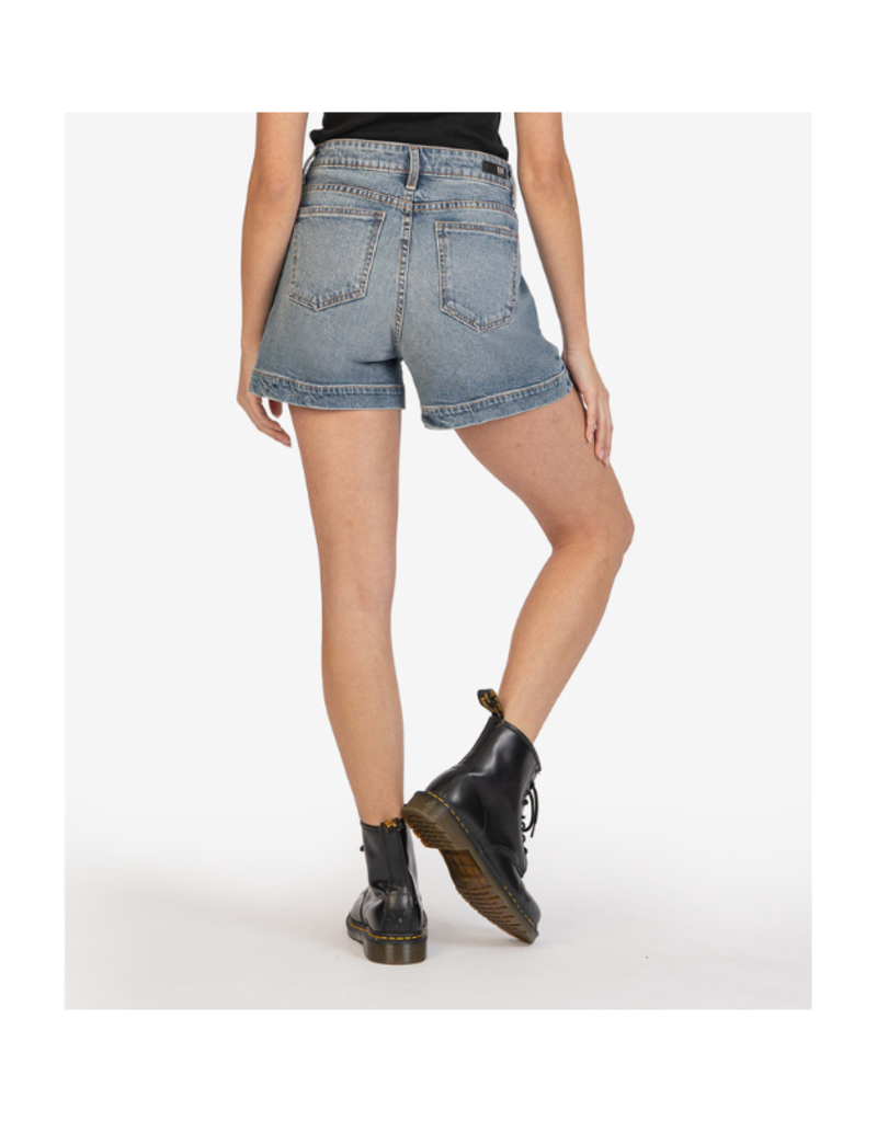 Kut from the Kloth Jane High-rise Shorts in Bound Wash by Kut from the Kloth