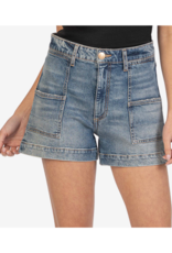 Kut from the Kloth Jane High-rise Shorts in Bound Wash by Kut from the Kloth