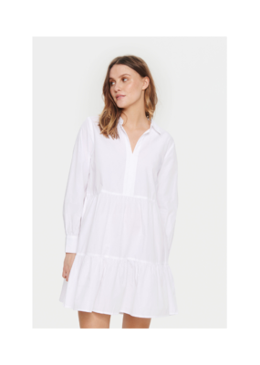 Saint Tropez LAST ONE - XL - Vesta Dress in Bright White by Saint Tropez