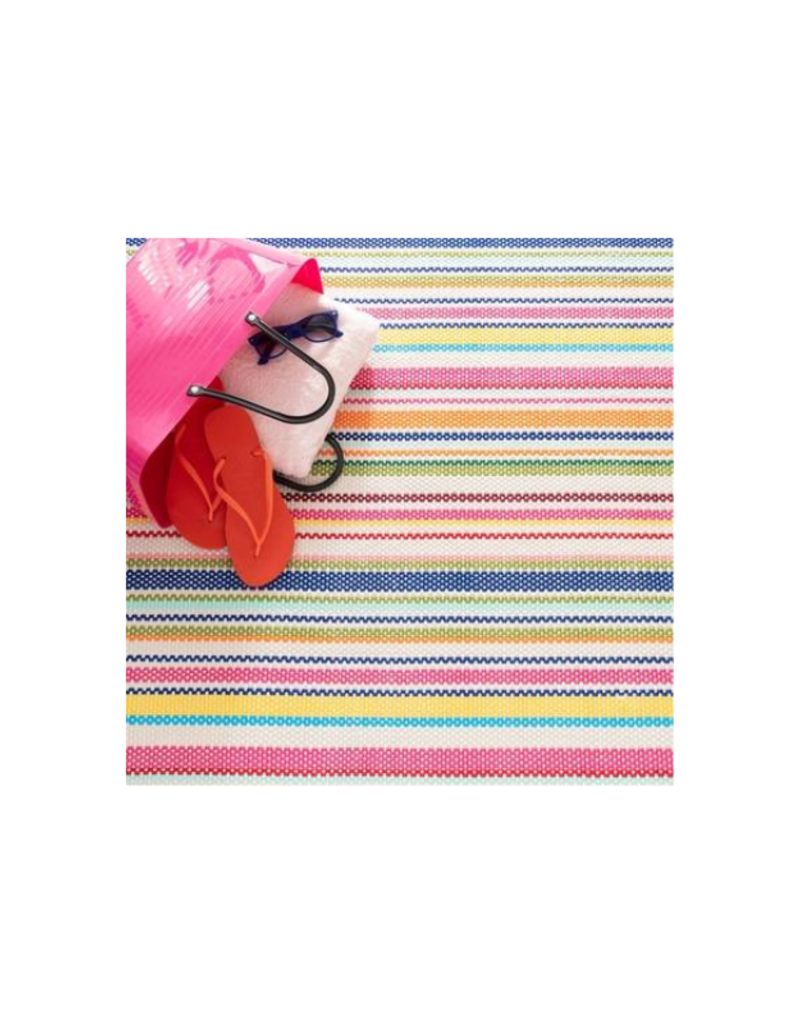 Dash & Albert Dash & Albert Summer Stripe Indoor Outdoor Rug 2'x3'