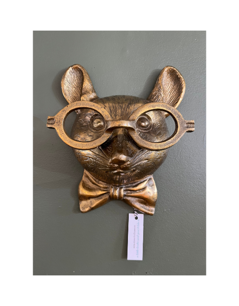 E+E Louie the Mouse Brass Wall Mount