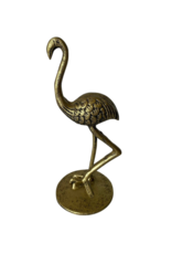 Cast Iron Flamingo Gold