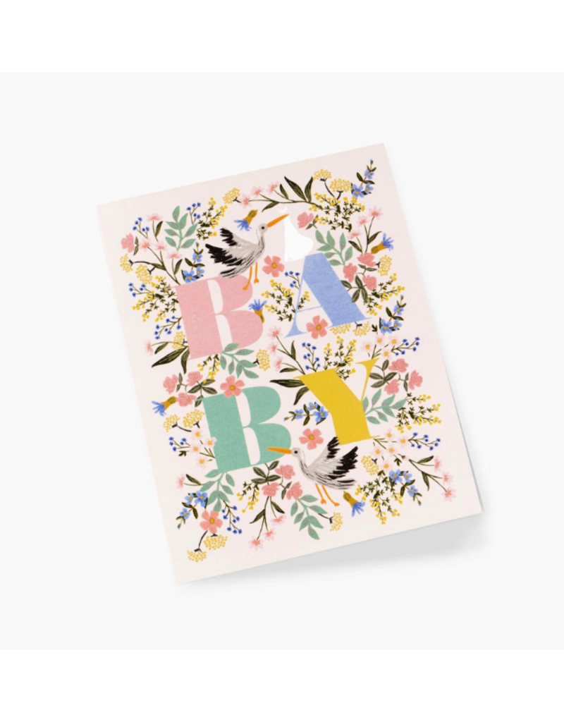 Rifle Paper Co. Mayfair Baby Card by Rifle Paper Co.