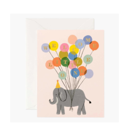 Rifle Paper Co. Welcome Elephant Card by Rifle Paper Co.