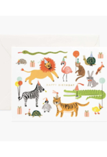 Rifle Paper Co. Party Animals Birthday Card by Rifle Paper Co.