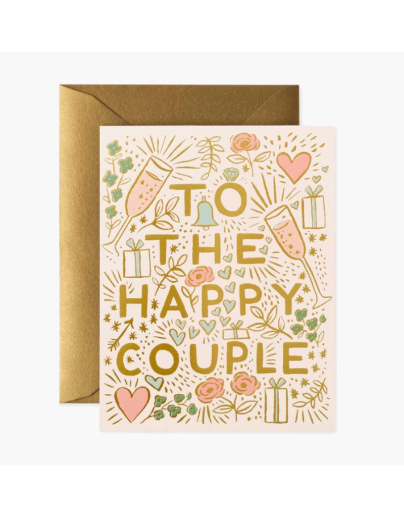 Rifle Paper Co. To The Happy Couple Wedding Card by Rifle Paper Co.