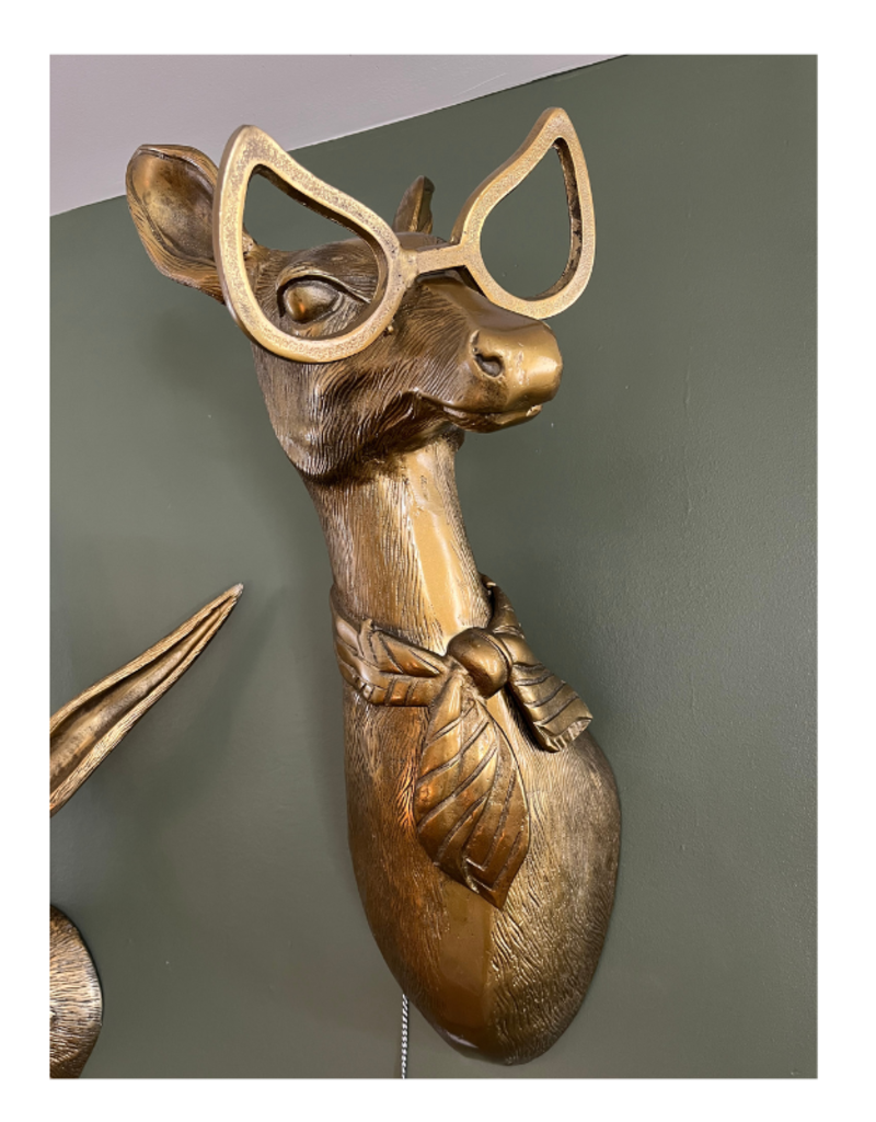 E+E Margie The Doe Brass Wall Mount