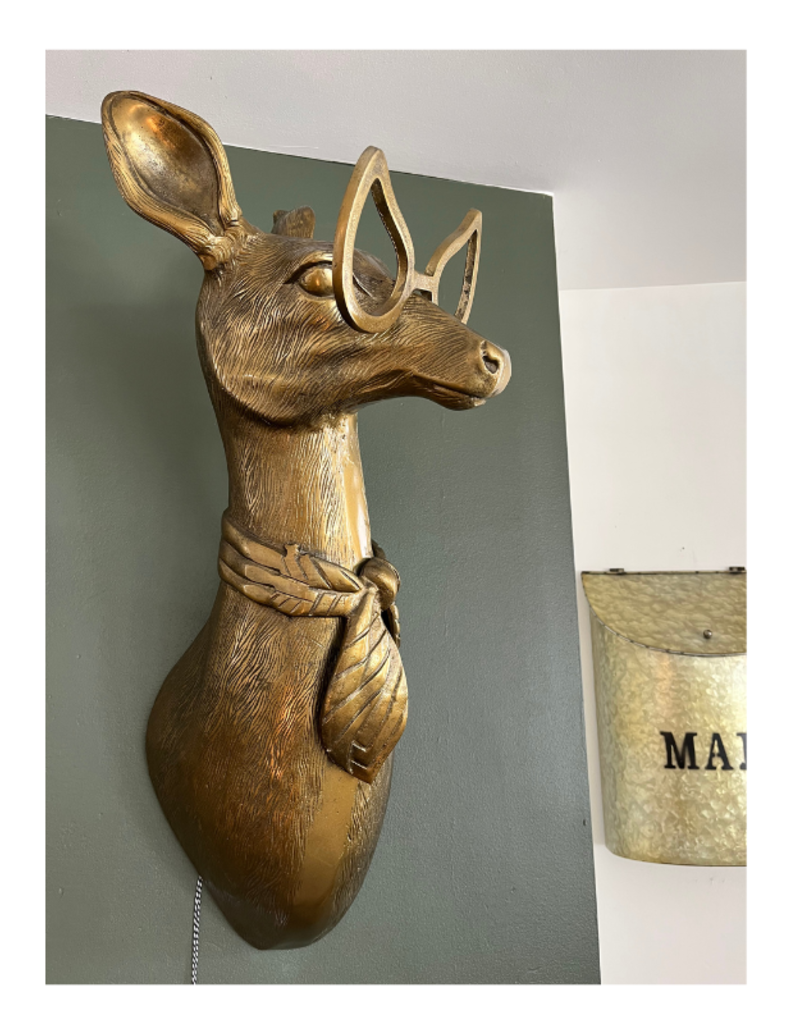 E+E Margie The Doe Brass Wall Mount