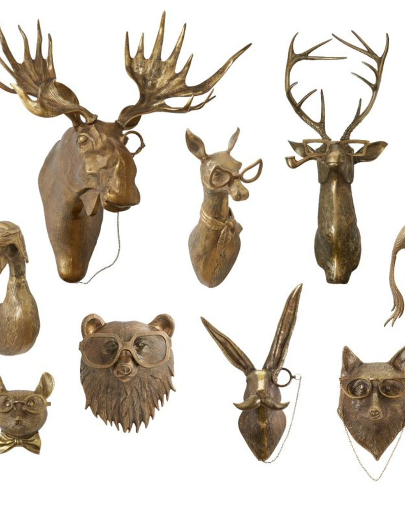 PREORDER! Frankie the Deer Brass Wall Mount