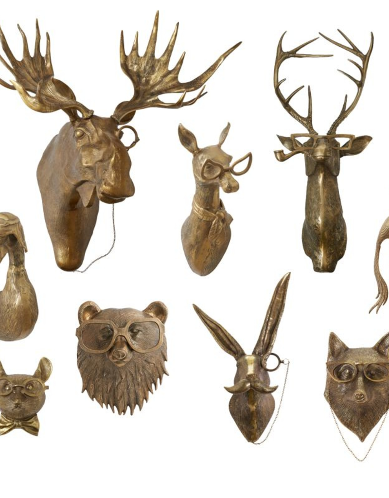 E+E Charlie The Duck Brass Wall Mount