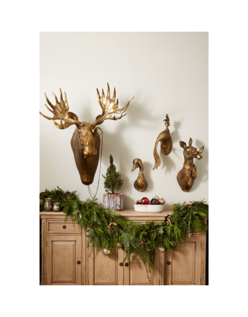 E+E Charlie The Duck Brass Wall Mount