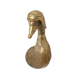 E+E Charlie The Duck Brass Wall Mount