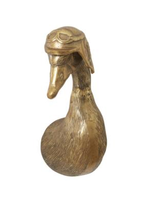 E+E Charlie The Duck Brass Wall Mount