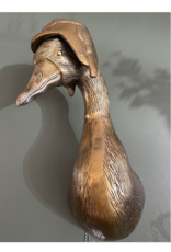 E+E Charlie The Duck Brass Wall Mount