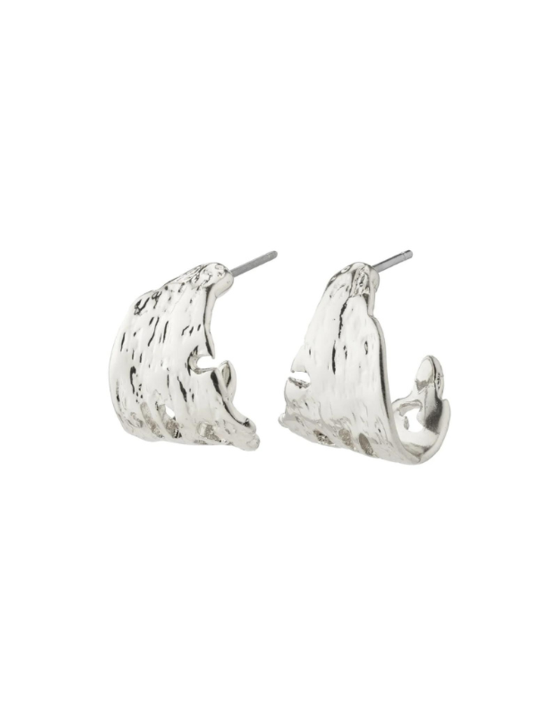PILGRIM Brenda Earrings in Silver by Pilgrim
