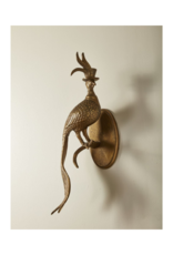 E+E Emerson the Pheasant Brass Wall Mount