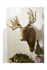 E+E Eugene the Moose Brass Wall Mount