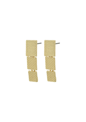 PILGRIM Klaudia Earrings in Gold by Pilgrim