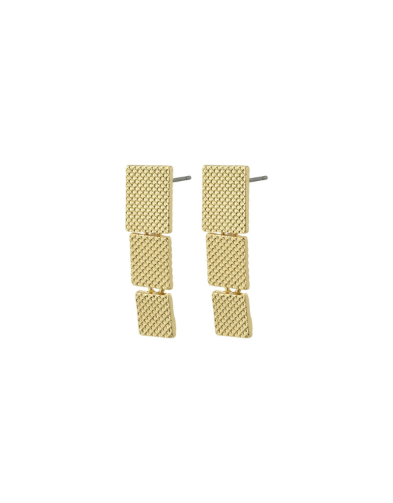 PILGRIM LAST ONE - Klaudia Earrings in Gold by Pilgrim