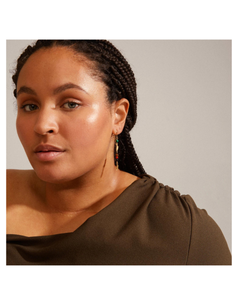 PILGRIM LAST ONE - Echo Chain Earrings in Gold by Pilgrim