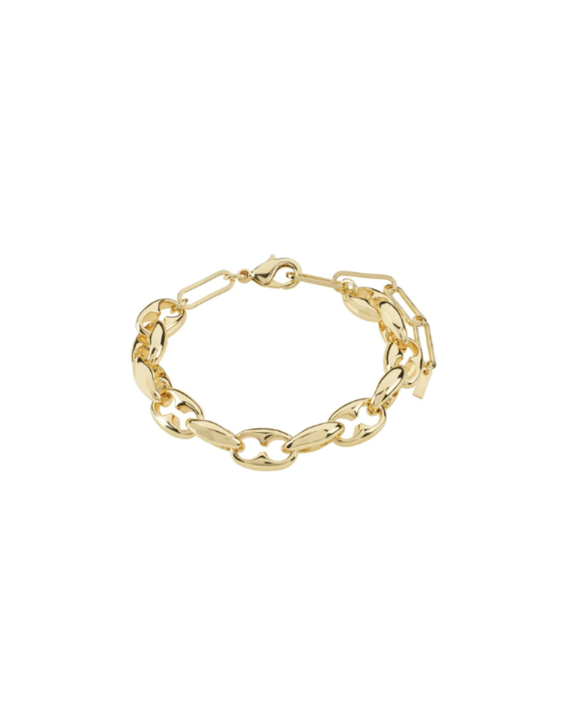PILGRIM Pace Chunky Bracelet in Gold by Pilgrim
