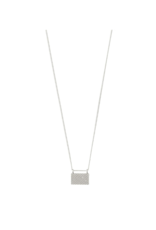 PILGRIM LAST ONE - Pilgrim Pulse Pendant Necklace Silver