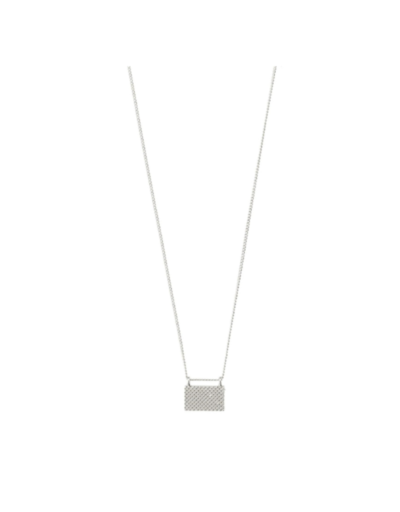 PILGRIM LAST ONE - Pilgrim Pulse Pendant Necklace Silver