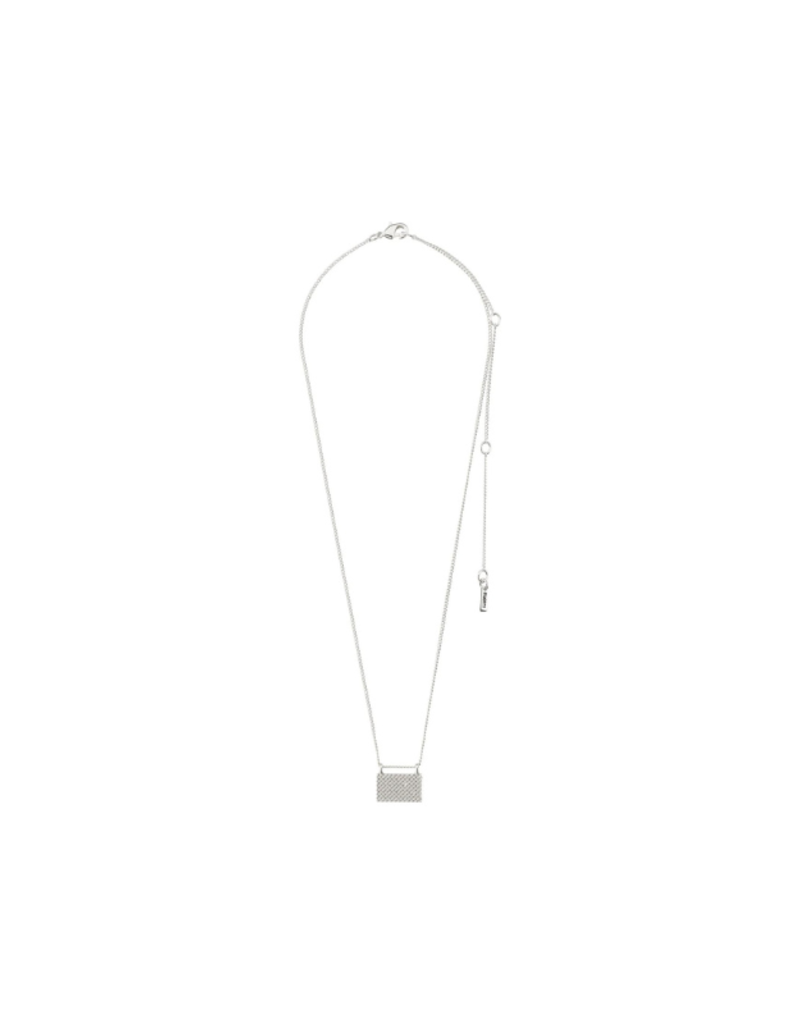 PILGRIM LAST ONE - Pilgrim Pulse Pendant Necklace Silver