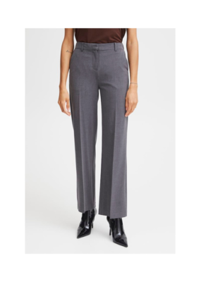 b.young Danta Wide Leg Pants in Grey by b.young