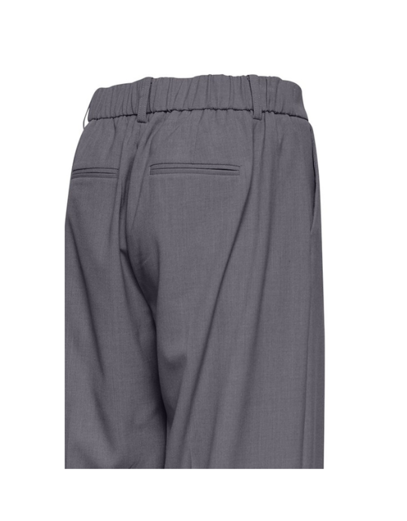 b.young Danta Wide Leg Pants in Grey by b.young